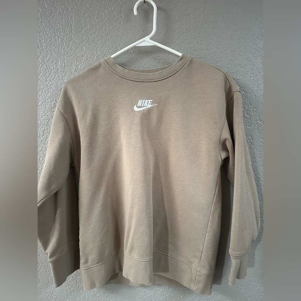 Nike Tan Crewneck